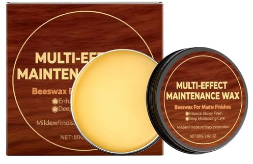 Guitar Care Wax - 80g String Instrument Dryness Repair,Restore Shine Guitar Wax,for Beginner Players Professionals Learners Month Routine Pre-Concert Post-Performance Travel