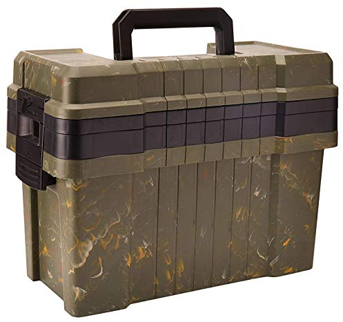 PLANO Shooter's Case- Standard|Shooters Case Maintenance Kit, Verktygslåda för rengöring av gevärspistolfodral med Staggered Yoke-system, underhåll av skjutvapen eller airsoftreplikor
