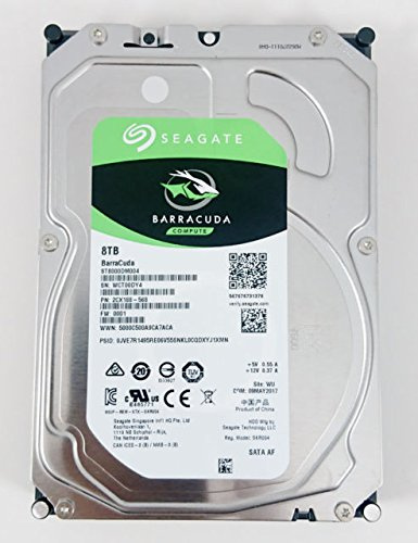 Seagate 8TB Desktop HDD SATA 6Gb/s 256MB Cache 3.5 Internal Bare Drive - ST8000DM004