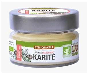 Manteca de karité desodorizada orgánica y justa
