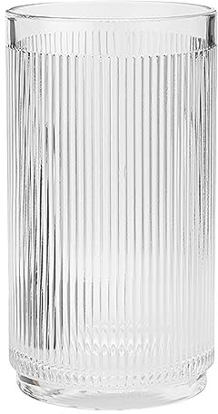 Stelton Pilastro geriffelter Weinkühler aus Glas - Gefrierschrankfest - Spülmaschinenfest - Dänisches Design - Art Deco Geschirr