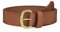 SYMOL Damen Gürtel Leder Taillengürtel Jeansgürtel Damengürtel 90CM-160CM Ledergürtel mit Premium Vintage Vollleder Büffel-Leder 34mm Breit.(Braun,140-145CM Bundweite=160CM Gesamtlänge)