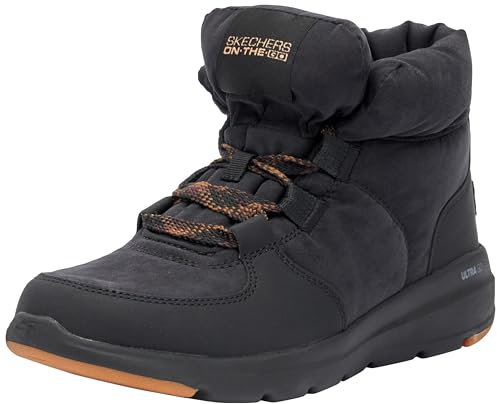 Skechers Damen Glacial Ultra Trend Up Stiefelette, Schwarz, 39.5 EU