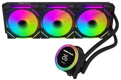 Approx Ventilador para PC 12cm KEEP OUT XWC-360 PRO | Blanco