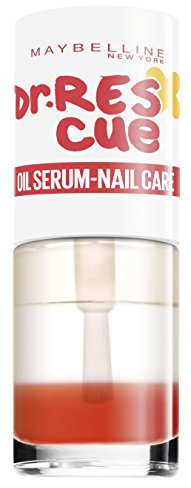 Sérum Maybelline Dr. Rescue Oil - Pour cure intensive à 3 phases - Nourrit les ongles et les cuticules - Hydrate et apporte une brillance saine aux ongles - 7 ml