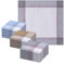 JEMIDI Stofftaschentücher Herren und Damen Baumwolle 12er Pack Stoff Taschentücher 100% Baumwolle Herrentaschentücher Stofftaschentuch in unterschiedlichen Designs, Design 9, 40cm x 40cm