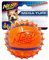 Nerf Dog Hundespielzeug TPR Spike Ball, Hundespielball, aus thermoplatischem Gummi, 9cm, orange