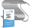 WHITECLOUDZ 10-Pack Silver Heavy Duty S Hooks for Hanging, Durable Wall Hooks, Stainless Steel for Clothes, Kitchen Utensils, Ceiling Plants (8.4cm)