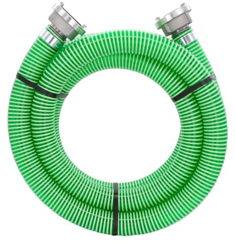 Flextube GR STORZ B – Tuyau d'aspiration 76 mm (3) + raccord Storz B, longueur 4 m, tuyau d'aspiration, tuyau de pompe