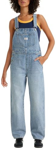 Levi's Women's Vintage Overalls, Z6765 Light Indigo, M