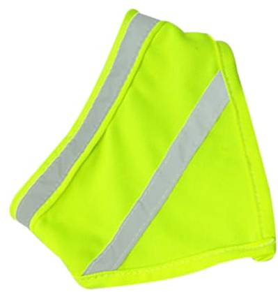 DOITOOL Bavoir pour Chien Écharpe Réfléchissante pour Promenades Nocturnes Bandana Confortable et Décoratif pour Animaux de Compagnie