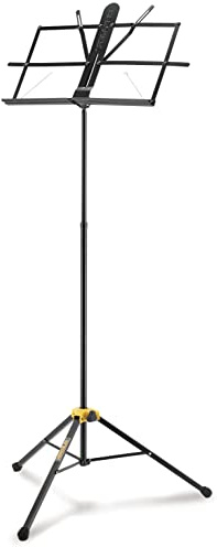 Hercules BS100B Two Section Music Stand Black