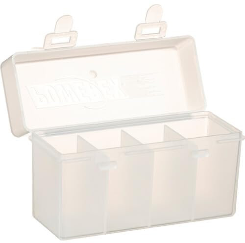 Maha MH-BH49v-4 Powerex - Caja protectora de pilas y baterías de 9 V (espacio para 4)
