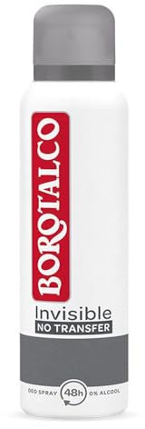 6x BOROTALCO ROBERTS deo spray deodorant Invisible 150 ml Anti Flecken spot 48h