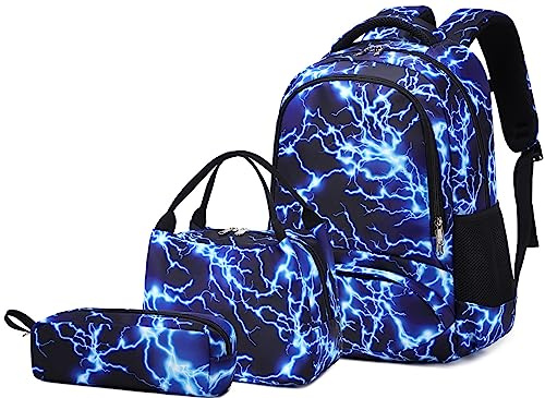Jumpopack Sac à Dos College Cartable Garcon Primaire Sac d'école Sets de Sacs Scolaires Cadeau 8 10 12 14 Ans