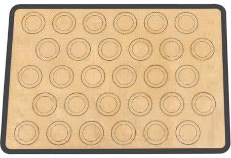 LOHISHILO 1Pcs Reusable Silicone Baking Mat Oven Sheet Macaron Cake Cookie Baking Mould Mat