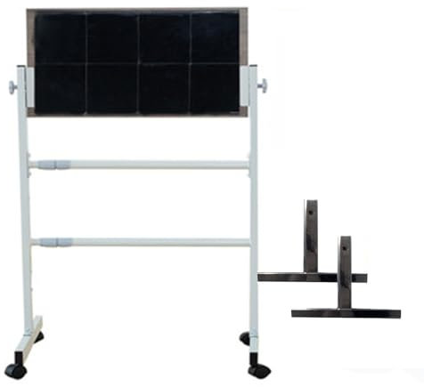 Tabla De Retorno De Ping Pong, Tabla De Rebote De Tenis De Mesa con Ángulo Ajustado, Marco De Acero Resistente Y Ruedas con 8 Gomas Negras For Gimnasio En Casa, Interior Y Exterior