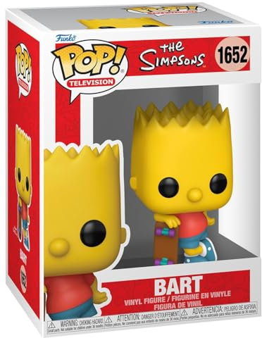 Funko Pop! TV: Simpsons 0 - Bart Simpson - The Simpsons - Figura de Vinilo Coleccionable - Idea de Regalo - Mercancia Oficial - Juguetes para Niños y Adultos - TV Fans - Muñeco para Coleccionistas