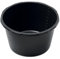 Black Plastic Plant Pots 45L, 65L, 90L Round, 40L and 60L Rectangular (Round, 90 Litres)
