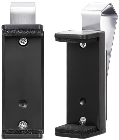 AOZUO 2 pcs clip per apriporta del garage, universale clip per visiera regolabili, supporto per telecomando per cancello, adatto in sostituzione di telecomandi di diverse dimensioni (5,3-7,2 cm)