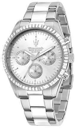 Maserati Herrenuhr, Multifunktion, Analog, 43 mm, COMPETIZIONE-Kollektion – R8853100041