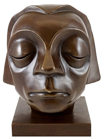 Konst & omgivning – bronsfigur – huvud på güstrower hedermals 1927 – Ernst Barlach – Begränsad – Barlach skulptur – Figur i brons