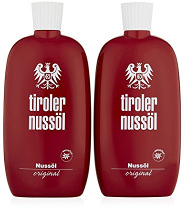 Tiroler Nussöl Original DOPPELPACK 2x 150ml |Das Original |Verleiht der Haut schon beim Auftragen eine leichte, natürliche Bräune