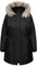 ONLY CARMAKOMA Womens Carirena Parka Coat OTW Anorak, Black, M-46/48