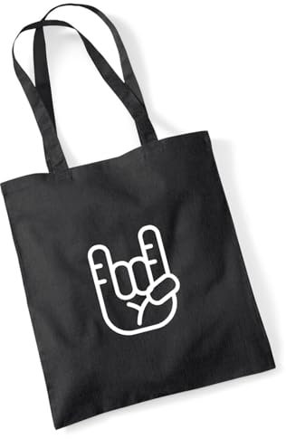 huuraa sacco di juta Tenedor de patatas fritas Borsa regalo nera 10 litri cotone Tenedor de patatas fritas Presente