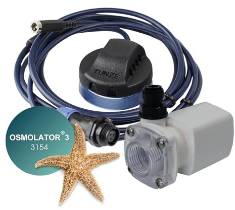 Tunze Osmolator 3 Universal 3154 I Wasserstandsregler für Salzwasser-Aquarien I Wasserpegelschalter mit Sicherheitssensor I Dosierpumpe mit optischem Regelsensor & Magnethalterung