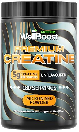 WellBoost Nutrition Micronised Creatine Powder