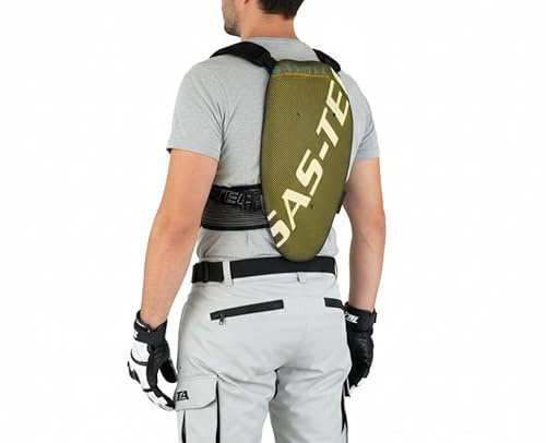 TLA protezione para schiena SAS-TEC livello 2 | Paraschiena protezione dorsale unisex | Gilet paraschiena per moto enduro - quad | Protezione spinale Sci – Mtb – Equitazione - Snowboard, L