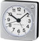 Seiko Funkwecker silber Kunststoff QHR201S