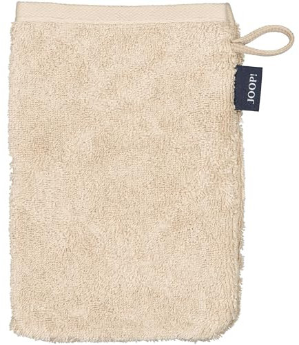 Joop! Handtücher Uni Cornflower 1670 Sand - 375 Waschhandschuh 16x22 cm