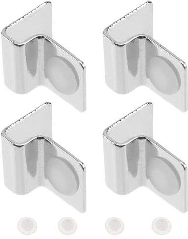 Warmhm 4 Stück Haushalt Edelstahl Aquarium Glasabdeckung Unterstützung Aquarium Klammern Glasdeckel Clips Aquarium Abdeckung Halter