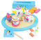 Bluey Wooden Tea Party Set – 18-Piece Pretend Play Set with Teapot, Tea Cups, Biscuits, Tray & Notepad – FSC Certified Eco-Friendly Toy for Kids Aged 3+ – Creative Role-Playing Fun