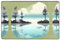 WZYWHJ Tranquil Lakes Prints rutschfeste Bodenmatte, Teppich, 91,4 x 61 cm, für Wohnzimmer, Büro, Couchtisch, Bett, Balkon