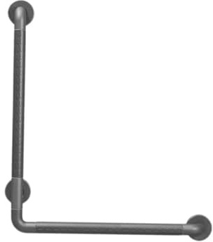 Barre D'appui De Douche En Forme De L, Barres D'appui De Sécurité For Salle De Bain Avec Baignoire Et Marches, Support De Sécurité For Baignoire Et Marches De Chambre(40cmx60cm)