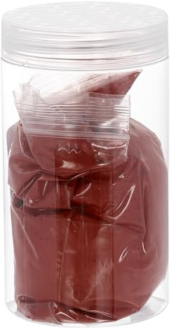 QUARKZMAN Pigmento In Polvere Di Ossido Ferro Per Calcestruzzo 500 Mesh 7oz (200g) Pigmento Per Malta Di Ossido Ferro Per Vernice Per Piastrelle Pastello Cemento Calcestruzzo Ossido Rosso