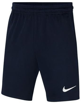Nike Y NK DF Park20 Short Kz Mixte Enfant, Obsidian/Obsidian/Blanc, 13-15