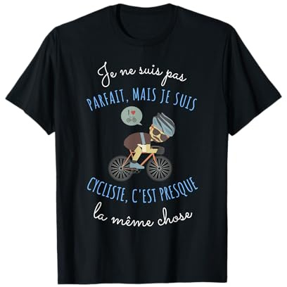 Cycliste Tshirt Vélo Maillot Cyclisme VTT Cadeau pour Homme T-Shirt