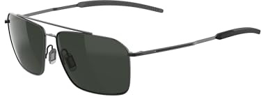 Bollé - Flow, Gun Matte, HD Polarized Axis, Large, Sunglasses, Unisex, Adult