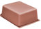 Magu Natur-Design Butterdose Rot aus einem Polymer aus natürlichen Materialien Butterbehälter Butterglocke, 14,9 x 9,9 x 5,6 cm