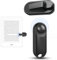 DATAFY RF Remote Control Page Turner for Kindle Paperwhite Kobo eReaders Camera Remote Shutter, Wireless Page Turner for iPhone ipad Android Tablets Reading Novels (Black)