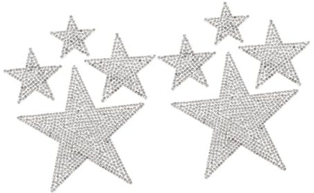 CHILDWEET Autoaufkleber-set 8-teilig Strass-autoaufkleber Aufkleber Für Frauen Einfache Anwendung