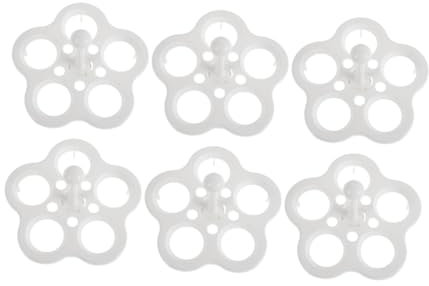 SHINEOFI Lot De 6 Supports À Œufs Cuits À La Vapeur 5 Pots De Santé Support Pour Cuiseur Vapeur Support Pour Cuiseur Vapeur Support Pour Œufs Support Pour Cuisson À La Vapeur Plateau