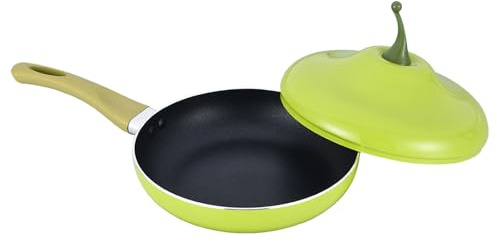 Cacerola Con Tapa,Olla Para Cocción Lenta De Verduras Y Frutas,Olla Para Sopa Con Tapa | Para Inducción Estufas Placas De Cocción Freír Cocinar Guisar Leche Sopa Y Hervir A Fuego Lento