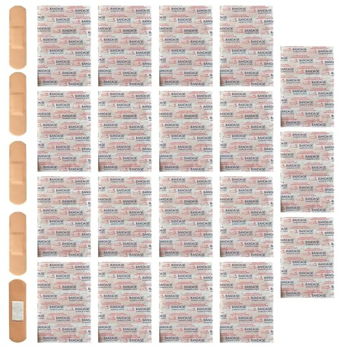 Bandages Imperméables – 2,83 X 1,9 Pouces, Bandage Adhésif Extensible, De Haute Qualité | Soins Des Plaies, Patchs De Pansement Pour La Natation Et La Douche, Familles, Amis, Amoureux