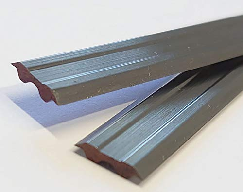 Tersa HSS - Cuchilla cepilladora para sistema Tersa (acero de alta velocidad (HSS, 80 x 10 x 2,3 mm)