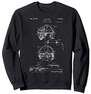 Brevet de lunettes de soudeur, masque de soudeur Sweatshirt